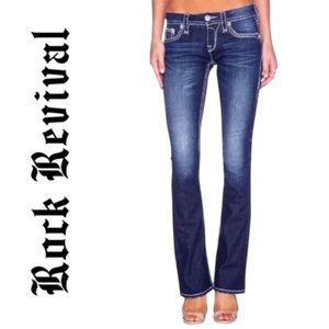 ROCK REVIVAL Gwen Bootcut Jeans - 27x32 (Sz 4)